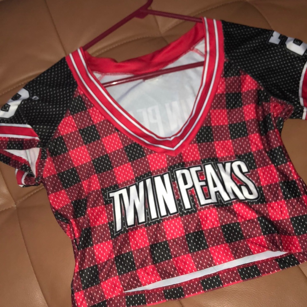 Crop football top